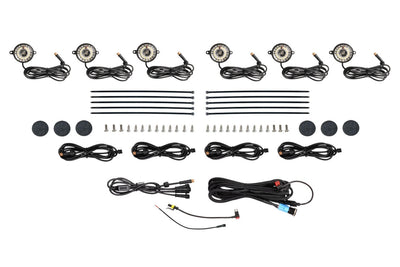 MORIMOTO ROCK LIGHT KIT: WHITE  6 PACK