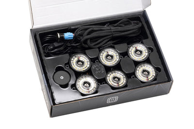 MORIMOTO ROCK LIGHT KIT: WHITE  6 PACK