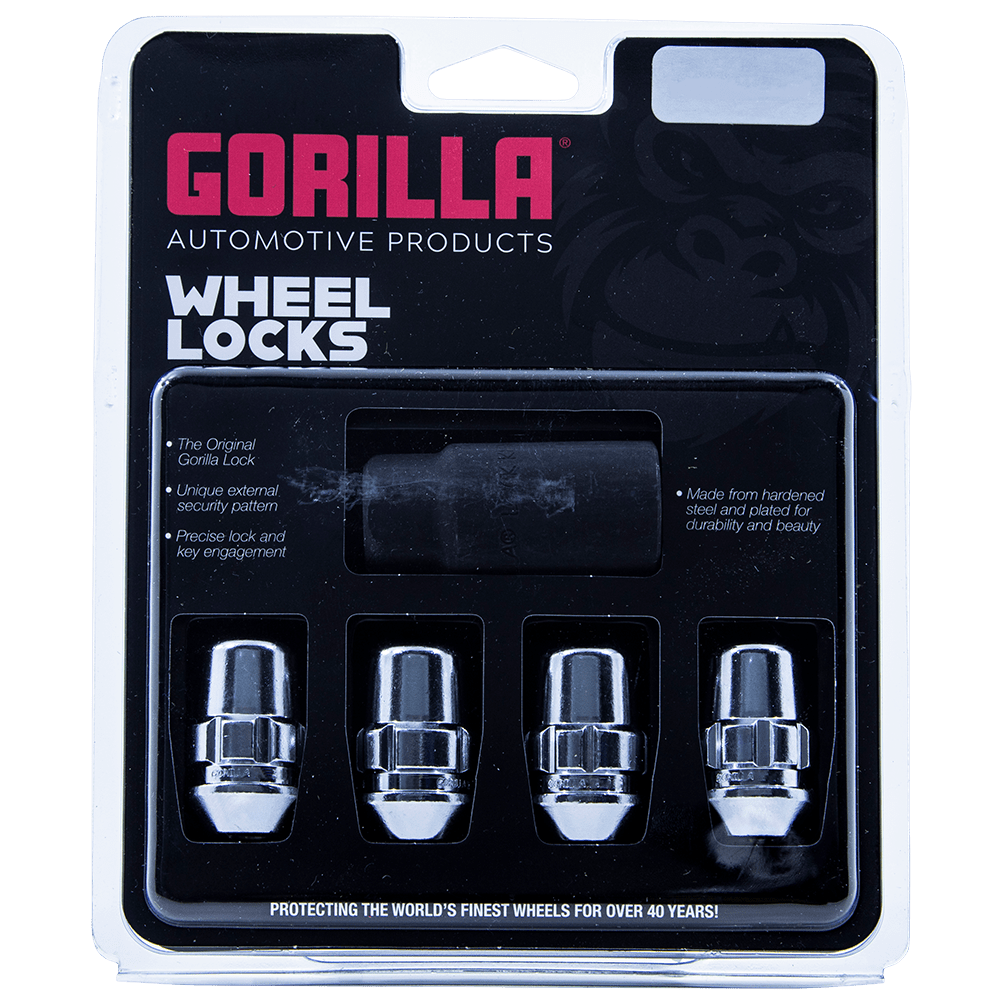 GORILLA LOCK ACORN 12-1.25 CHR CLAM