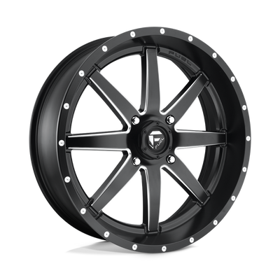 D538 16X7 4X137 MT-BLK-MIL 13MM