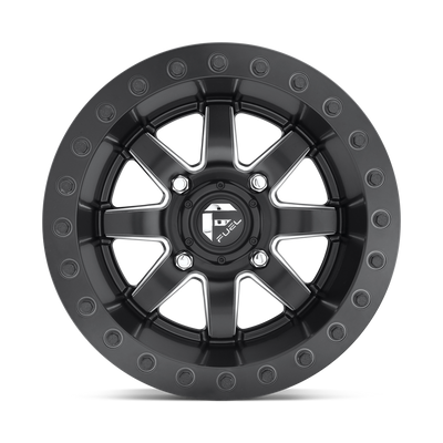 D928 MAVERICK BEADLOCK 14X8 4X137 MT-BLK 00MM