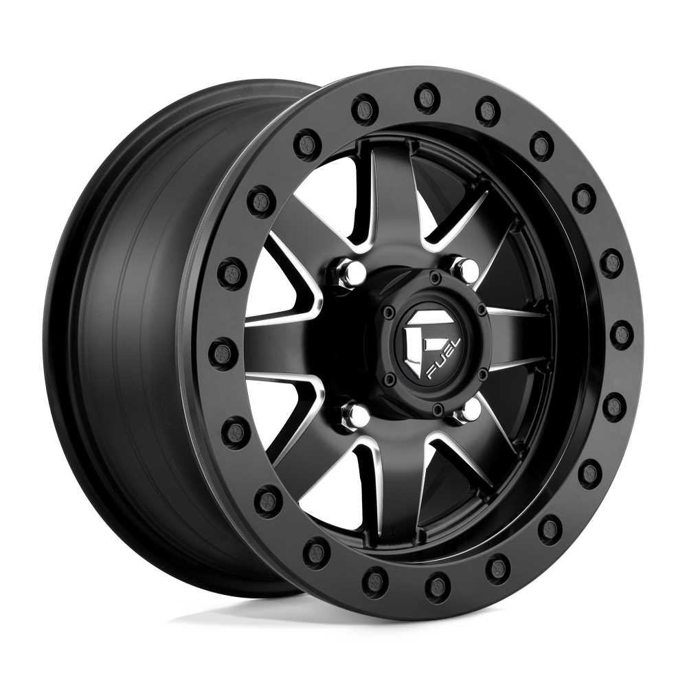 D938  MAVERICK BEADLOCK 15X7 4X156 MT-BLK-MIL 38MM