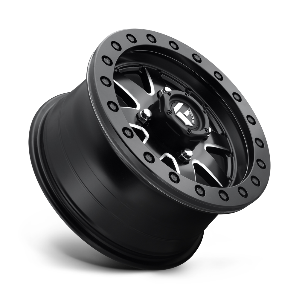 D938  MAVERICK BEADLOCK 15X7 4X156 MT-BLK-MIL 38MM