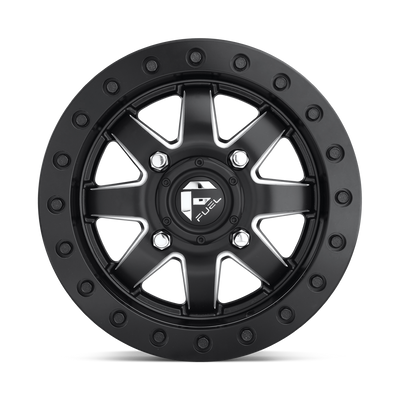 D938  MAVERICK BEADLOCK 15X7 4X156 MT-BLK-MIL 38MM