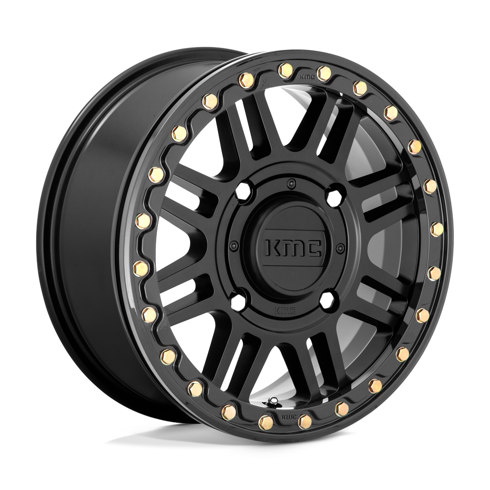 KMC KS250 CAGE BEADLOCK 15X6 4X156 S-BLK BLK-RING 38MM