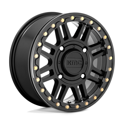 KMC KS250 CAGE BEADLOCK 15X6 4X156 S-BLK BLK-RING 38MM