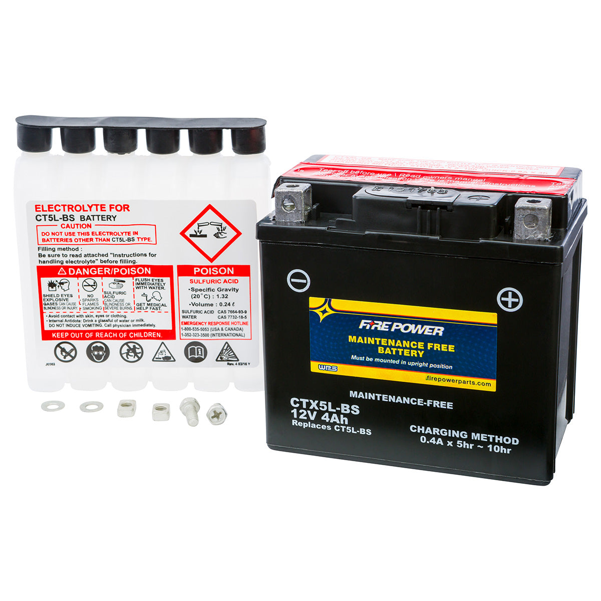 Fire Power Maintenance-Free Sealed Battery