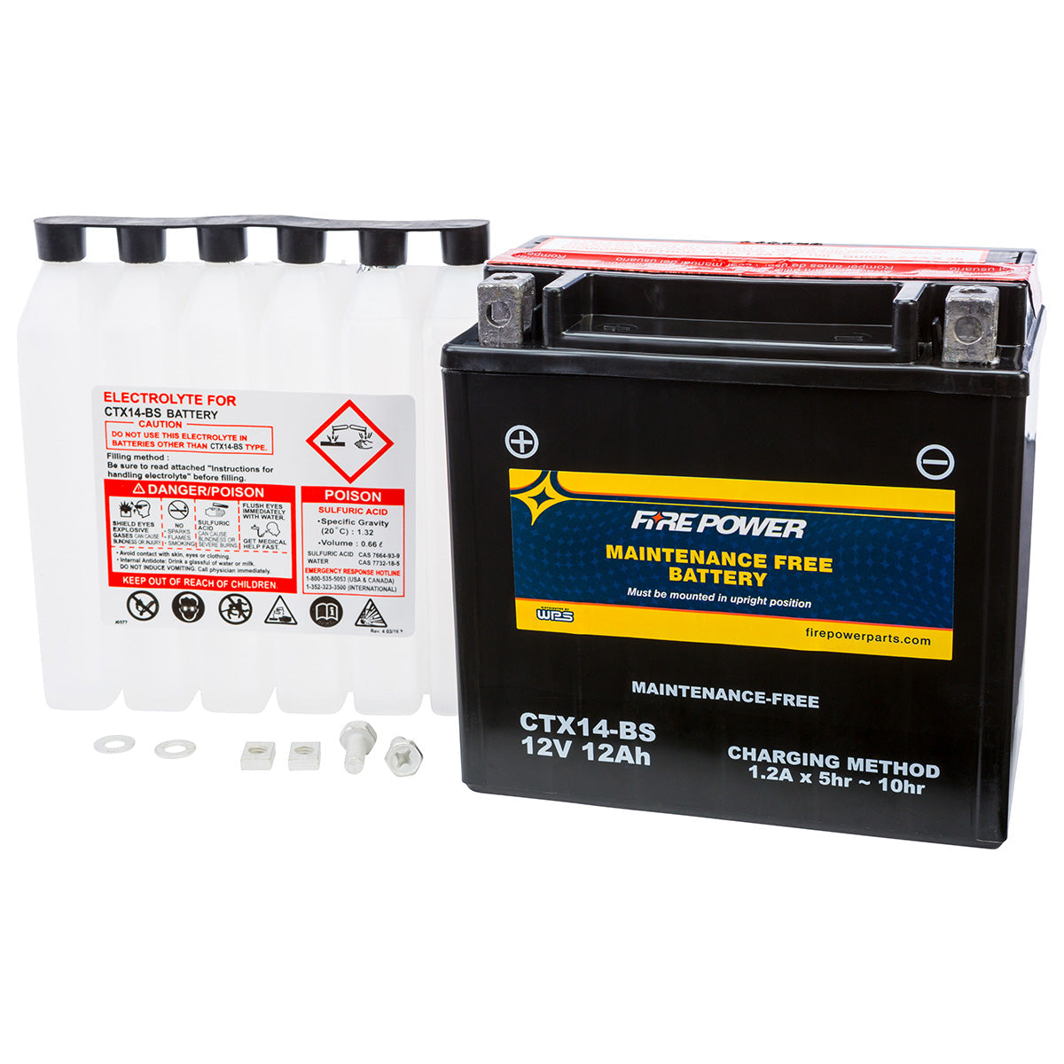 Fire Power Maintenance-Free Sealed Battery