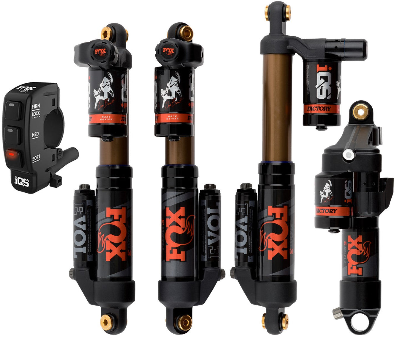 Fox 1.5 Float 3 iQS | Complete Shock Kit (4 Shocks)