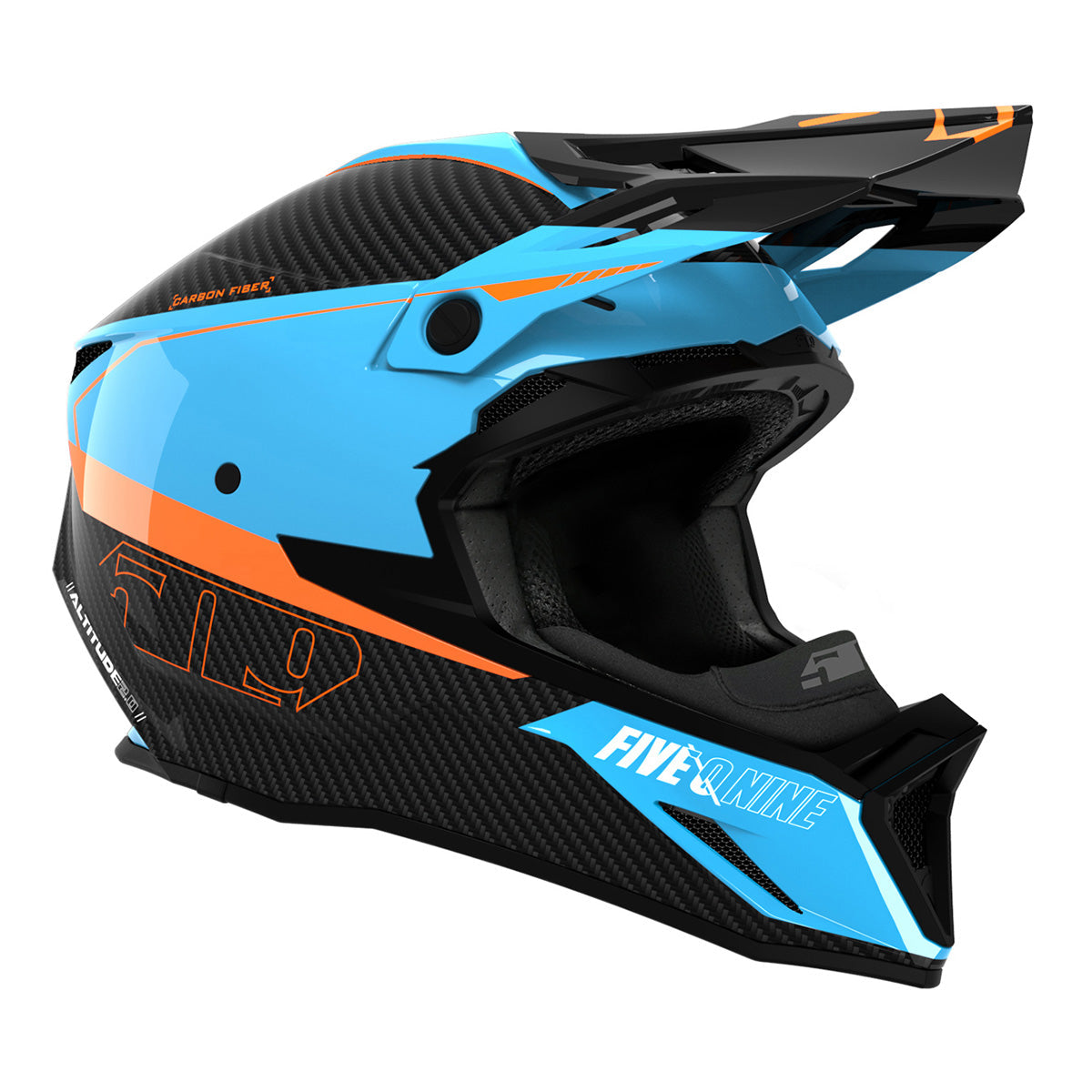 509 Altitude 2.0 Carbon Fiber 3K Hi-Flow Helmet (ECE)